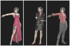 RE4R Modded Ada Outfits.jpg